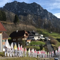 Gloeckler beim Froschn mit Traunstein