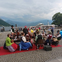 Die Turnermusi spielt auch beim 'Die ganze Stadt ist Bühne'!